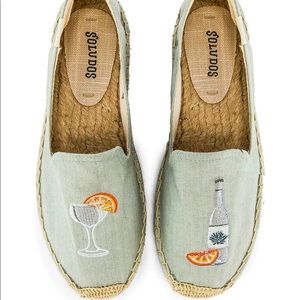 Soludos Espadrille Platform Slippers US8